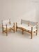 Chaise et banquette de Børge Mogensen pour Fredericia