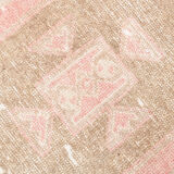 3x13 Distressed Turkish Runner Rug 405x90Cm