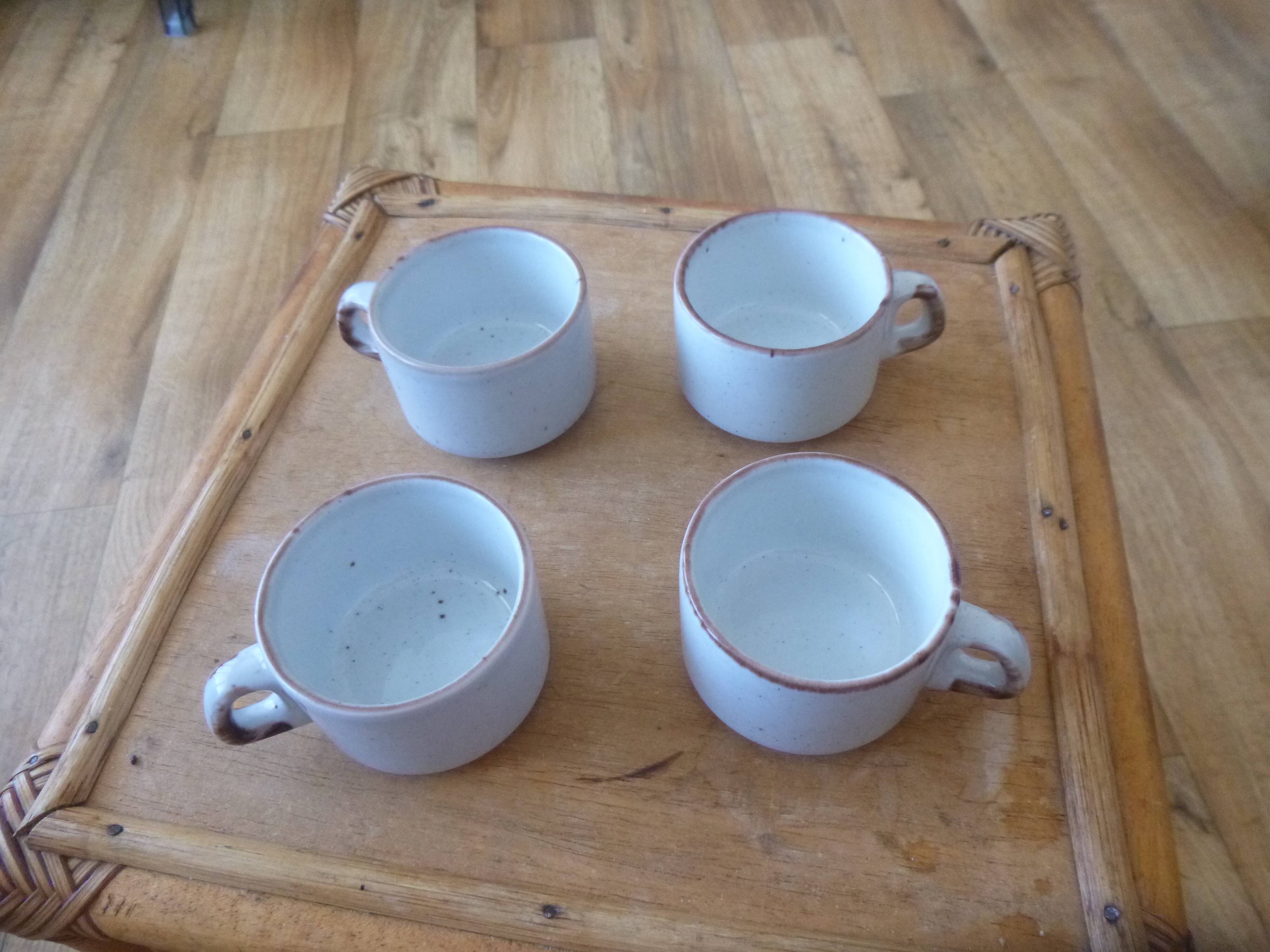 Sarreguemines coffee cups