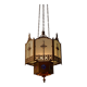 Monumental Art Deco Neo-Gothic Church Chandelier