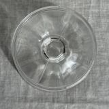 Set of 10 small vintage glass ice cream bowls.