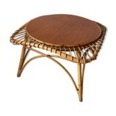 Rattan coffee table