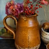 Ceramic potter's pitcher by F.CHEDEVILLE 20th century