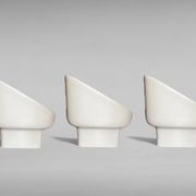 Mid-century fiberglass chairs by Douglas Deeds