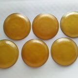 12 Arcoroc Sierra Ambre dessert plates