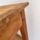 Farmhouse wooden table