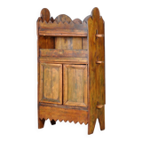 Armoire Wabi Sabi en hêtre, vers 1800