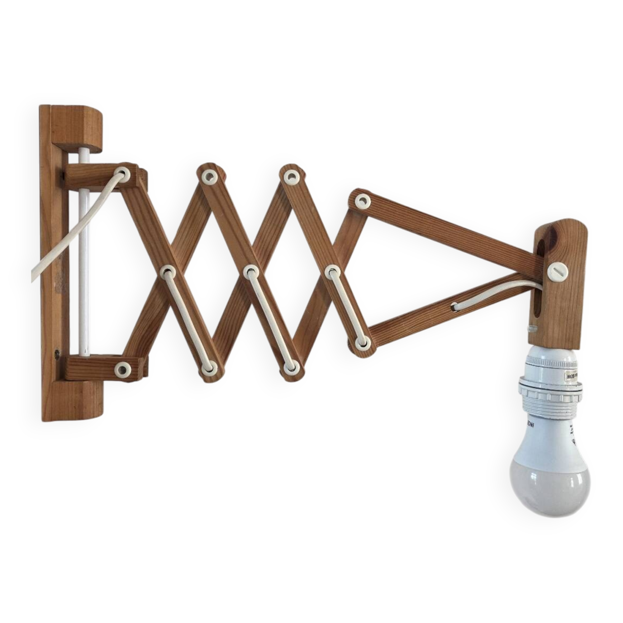 SAX / SONOR vintage scissors lamp IKEA