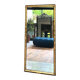 Antique mirror, 145/68cm, gilded with gold leaf and mercury.