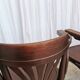 Set of 4 Vintage Bentwood Dining Chair: Mid-Century Thonet Style Armchair