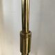 Vintage brass lamppost