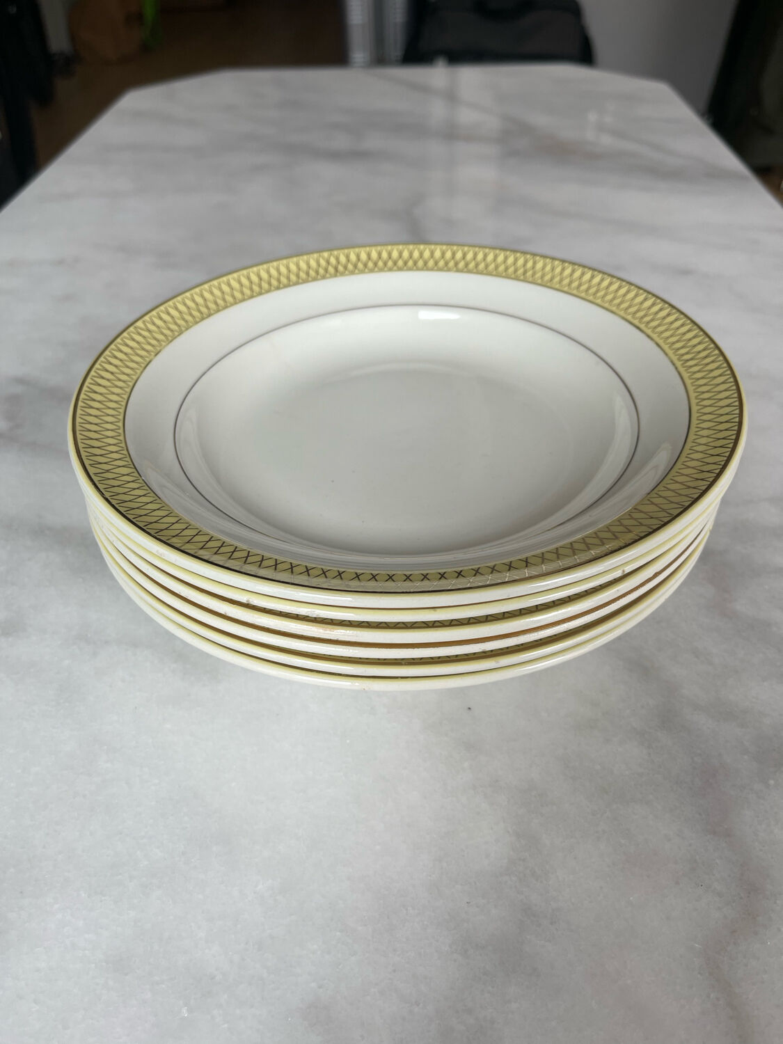 Lot de 6 assiettes creuses