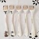 Cake or dessert forks, Christofle, America, silver-plated metal