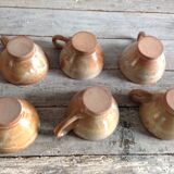Lot of 6 cups in sandies
