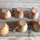 Lot of 6 cups in sandies