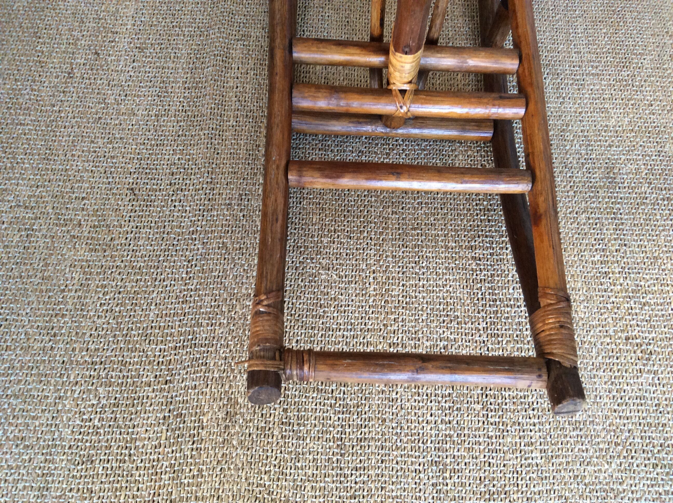 Rattan rocking horse