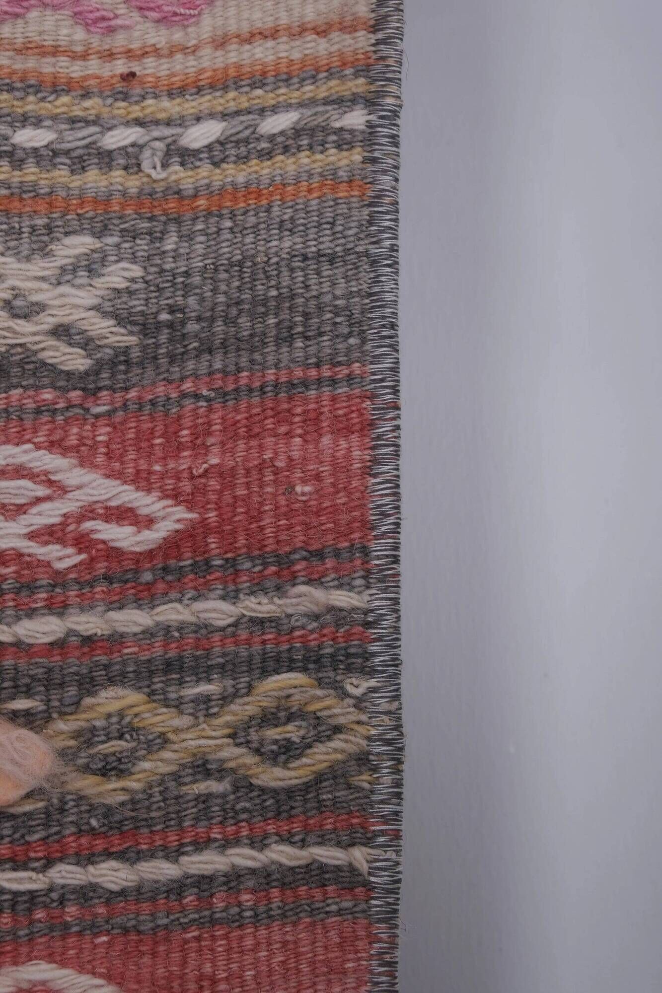 Vintage Turkish hallway rug 54x703 cm