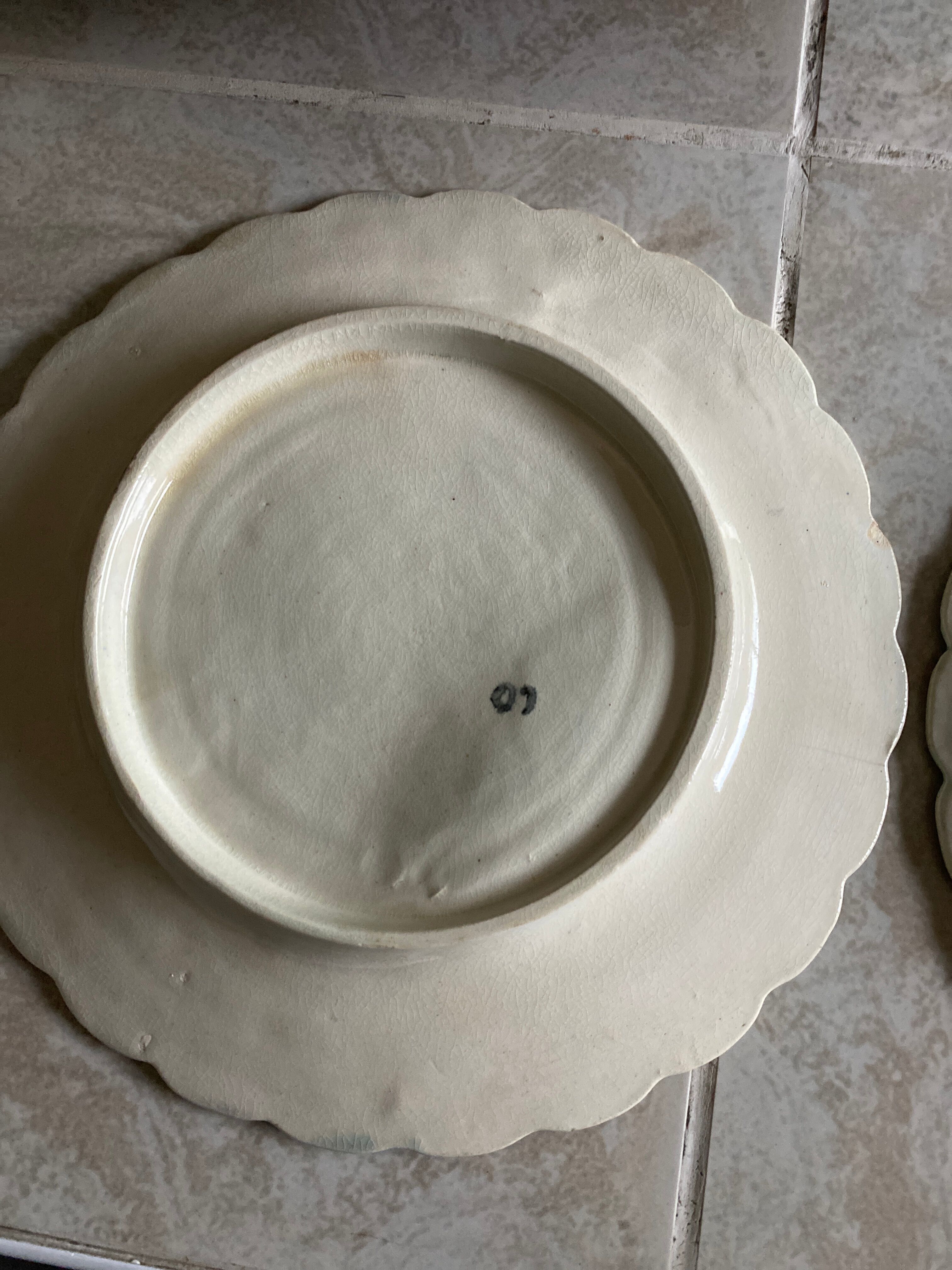 2 plates slurry asparagus