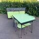 Formica kitchen sideboard table and complete chair set