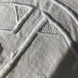BG embroidered double sheet, fine scale