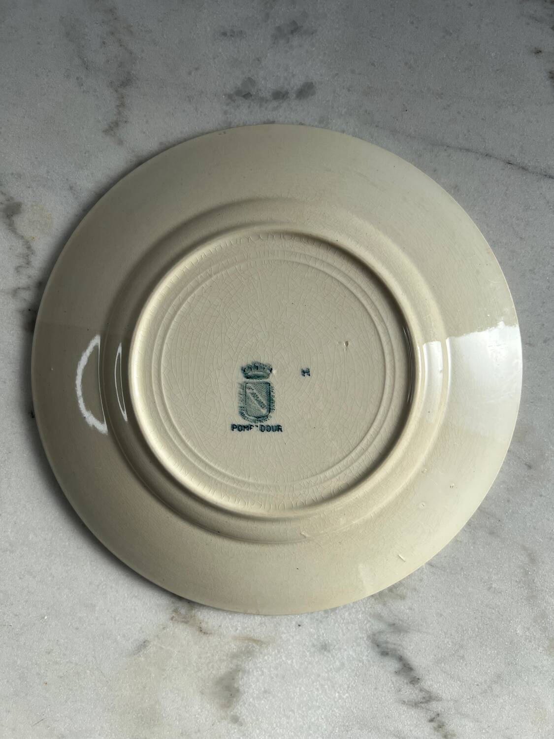 Saint-Amand Pompadour flat plate