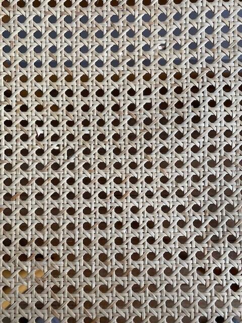 8 vintage cane chairs