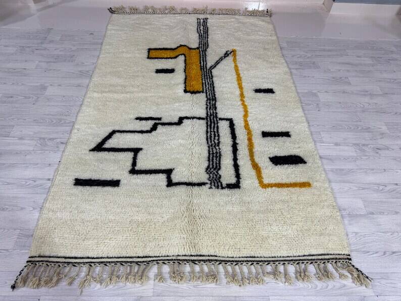 Colorful Beni Mrirt rug size 200 x 300 cm