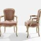 Paire de fauteuils néo-classiques Louis XV Maison Jansen 1940