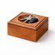 Solid wood catchall - Scandinavian style - modernist - 70s