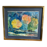 Watercolor, The Enchanted Forest