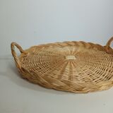Vintage wicker shutter top
