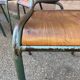 6 chaises école dépareillées industrielle école vintage collectivités Mullca