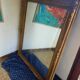 Very large gold mirror