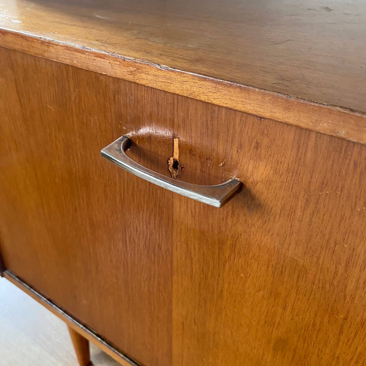 Wooden sideboard, 1950s