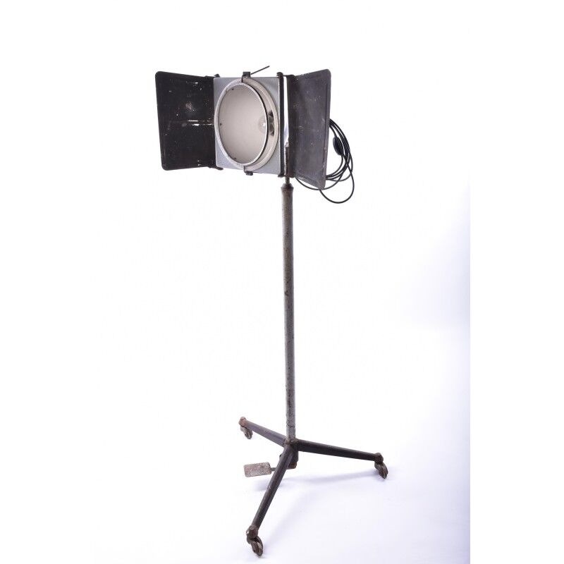 Vintage film studio spot on stand