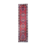 Tapis vintage persian runner long tapis en laine orientale tissée à la main - 74x300cm