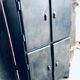Rounded metal cabinet