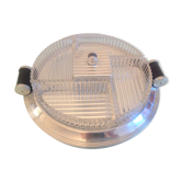 Servant mirror tray by Durinox Oxydor art deco style / 30s-40s
