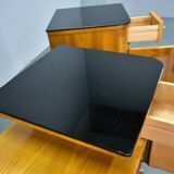 1942s set of bedside tables by Jindrich Halabala, Czechoslovakia