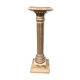 Wooden pedestal column