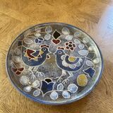 Ceramic plate Bernard Buffat