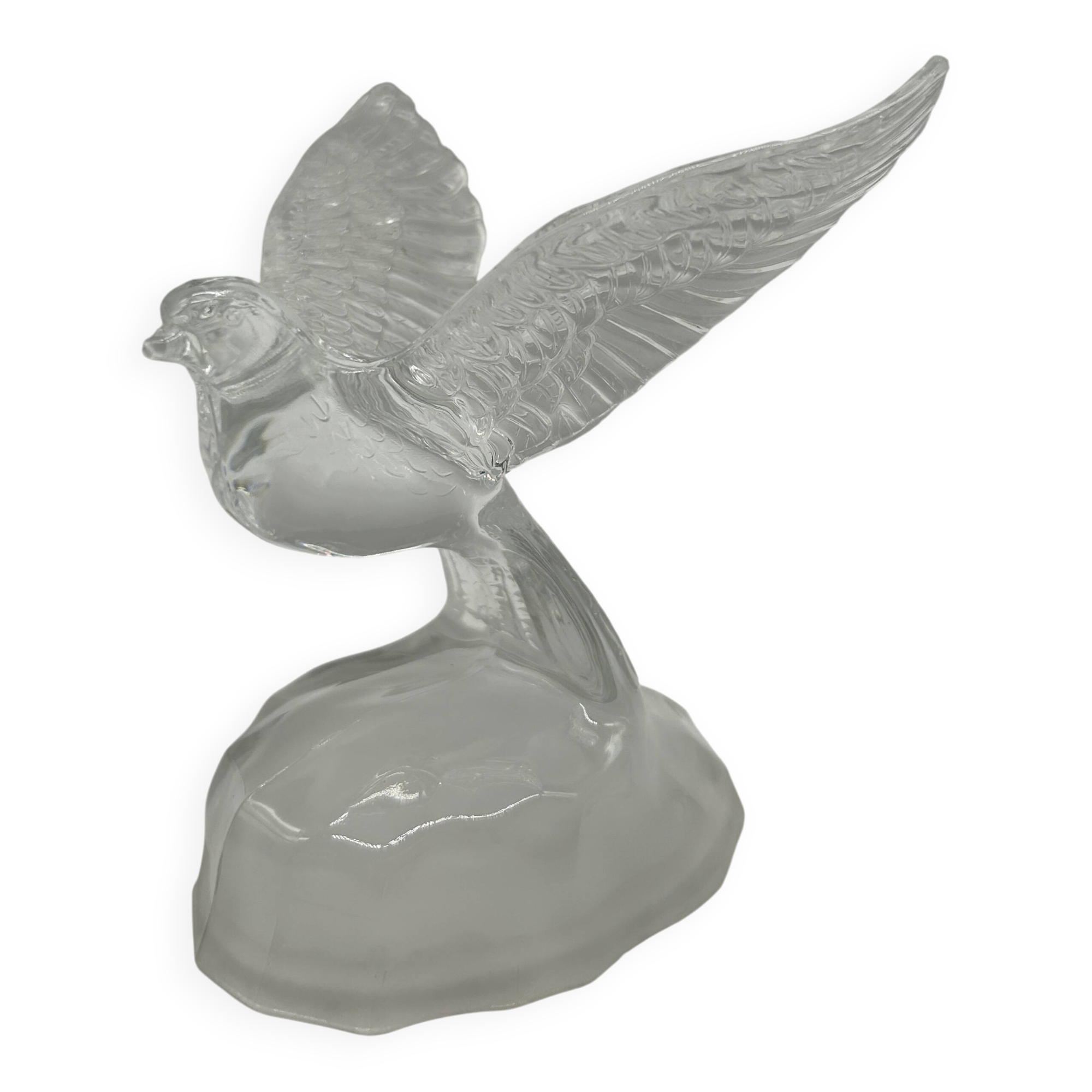 Crystal dove from Arques