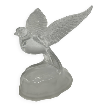 Colombe en cristal d'Arques