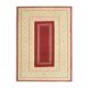 1970s Vintage Turkish Oushak Handmade Wool Cotton Beige Area Rug 194x263
