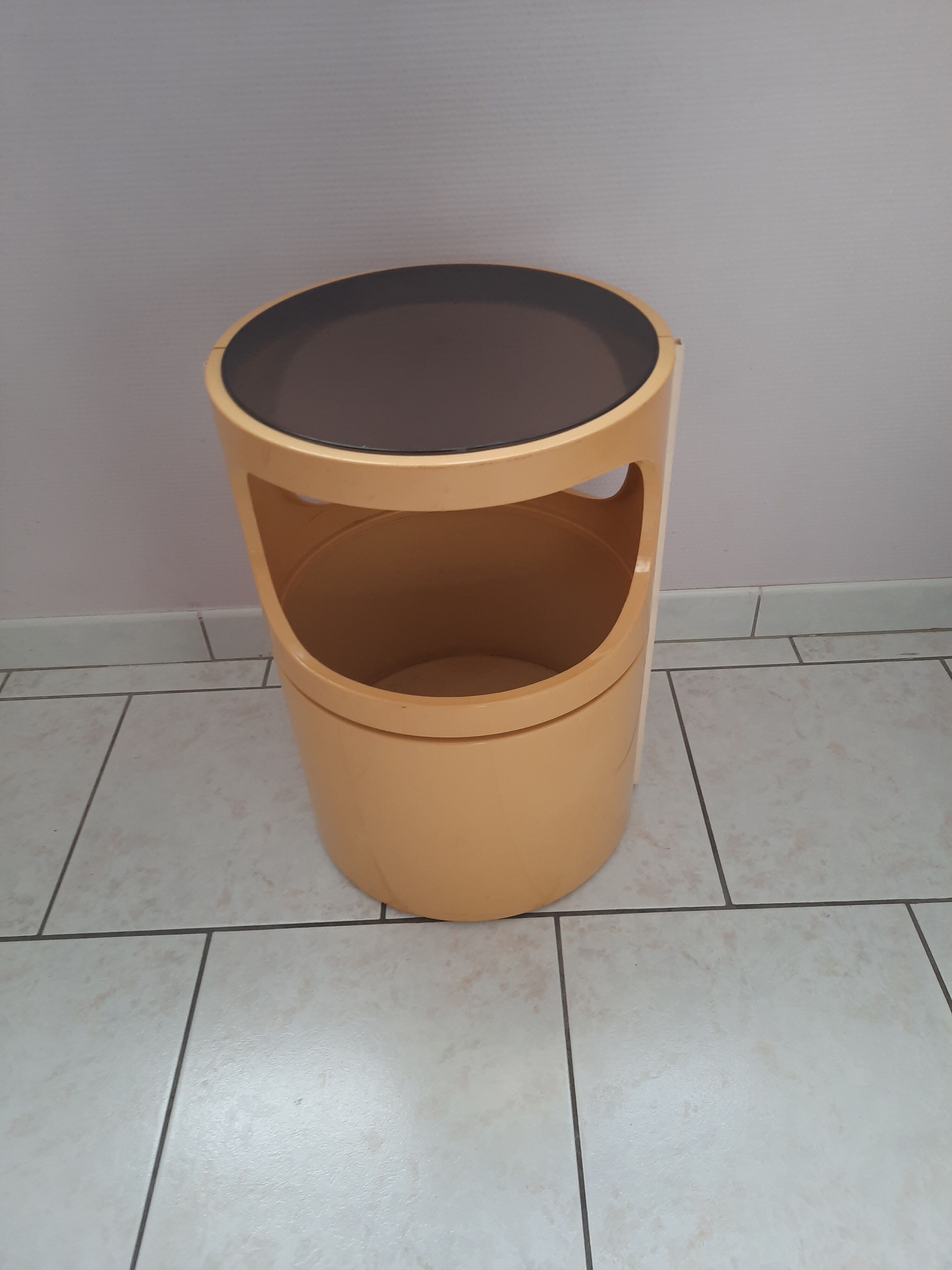 Bedside table box 60s-70s