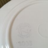 6 vichy dessert plates