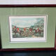 Old drawing frame - Hunting hounds