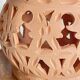Handmade terracotta tealight candle holder