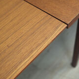 Teak table, Danish design, 60s, made in Denmark
