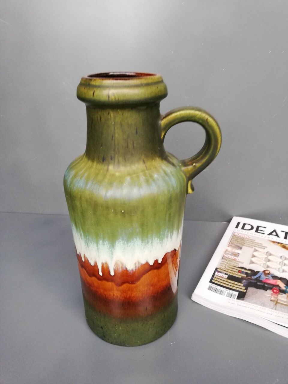 Vintage german ceramic vase 1970